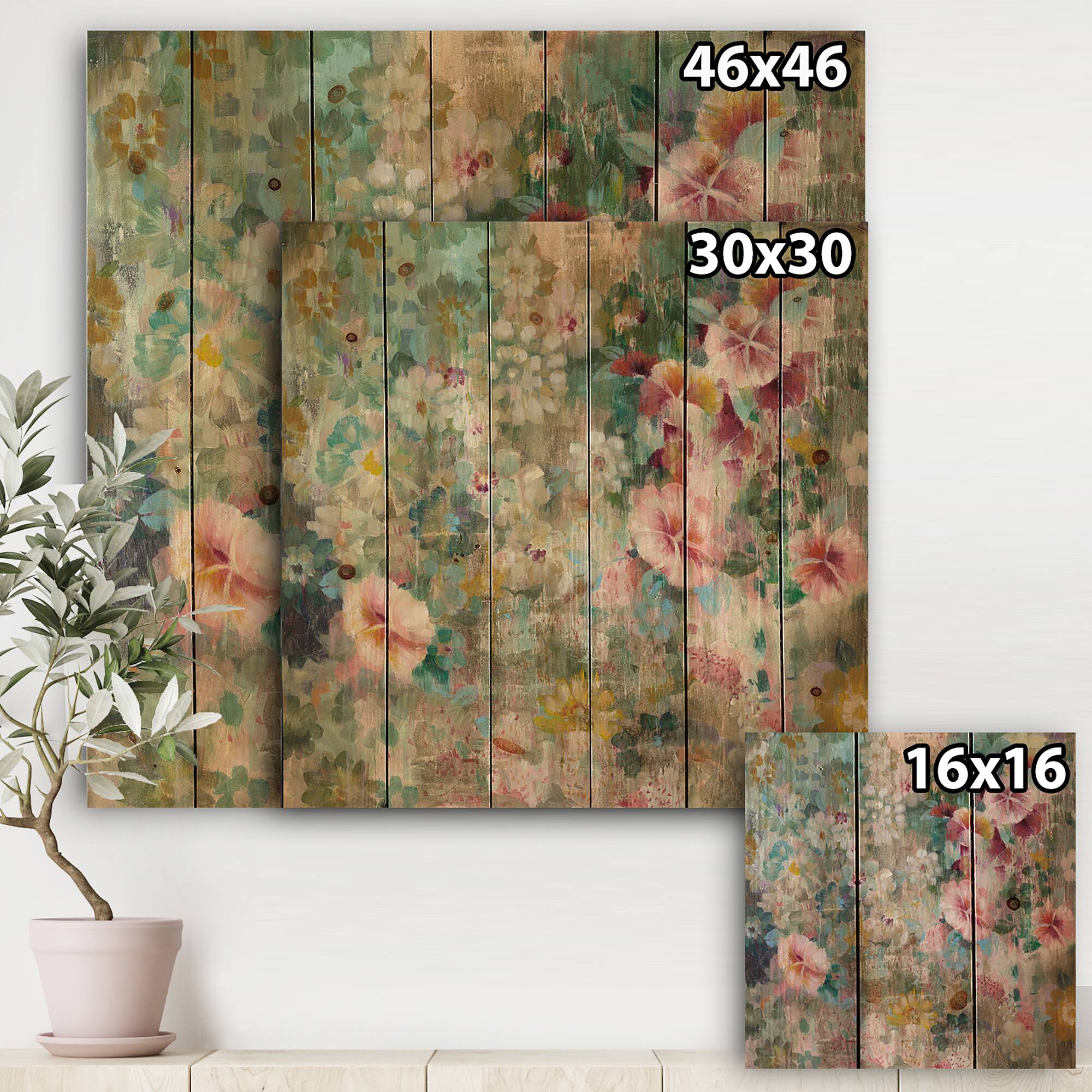 Designart - Flower Shower III